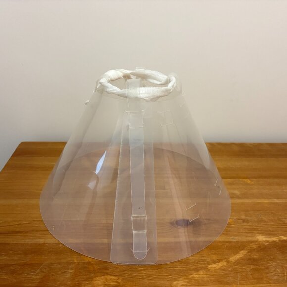 Pivetal Baxter Clear Size 25 Elizabethan collar ecollar dog recovery collar cone - Picture 5 of 7
